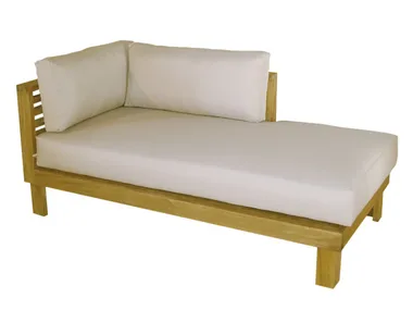 SAINT TROPEZ - Upholstered fabric Garden daybed _ Il Giardino di Legno